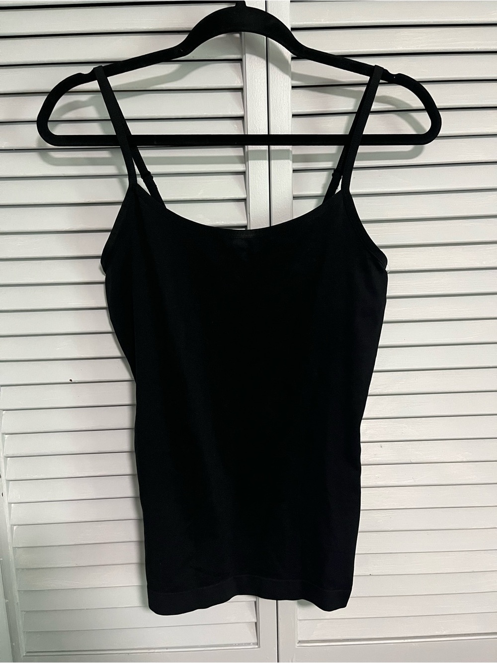 Avenue Black Spaghetti Strap Camisole
